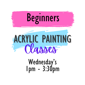 Beginners Acrylic Painting Class – Wednesday Afternoons (Dorchester)