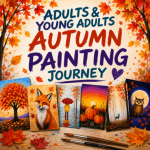 6-Week Autumn Painting Journey – Adults & Young Adults:  Starting 22 September