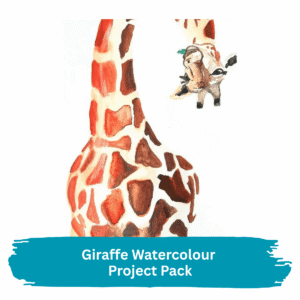 Giraffe Watercolour Project Pack - £7