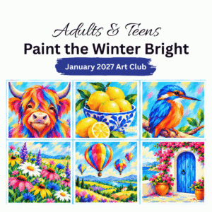 Adults & Teens: Paint the Winter Bright – 6 Week Acrylic Art Club